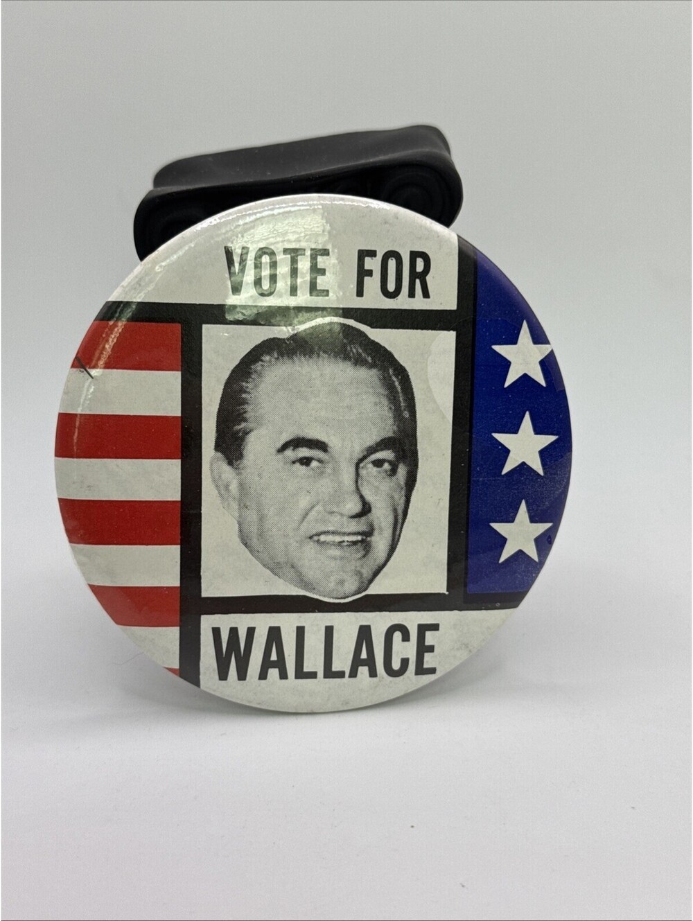 Vintage Vote For Wallace Presidential Campaign Button 1968 - 3.5”